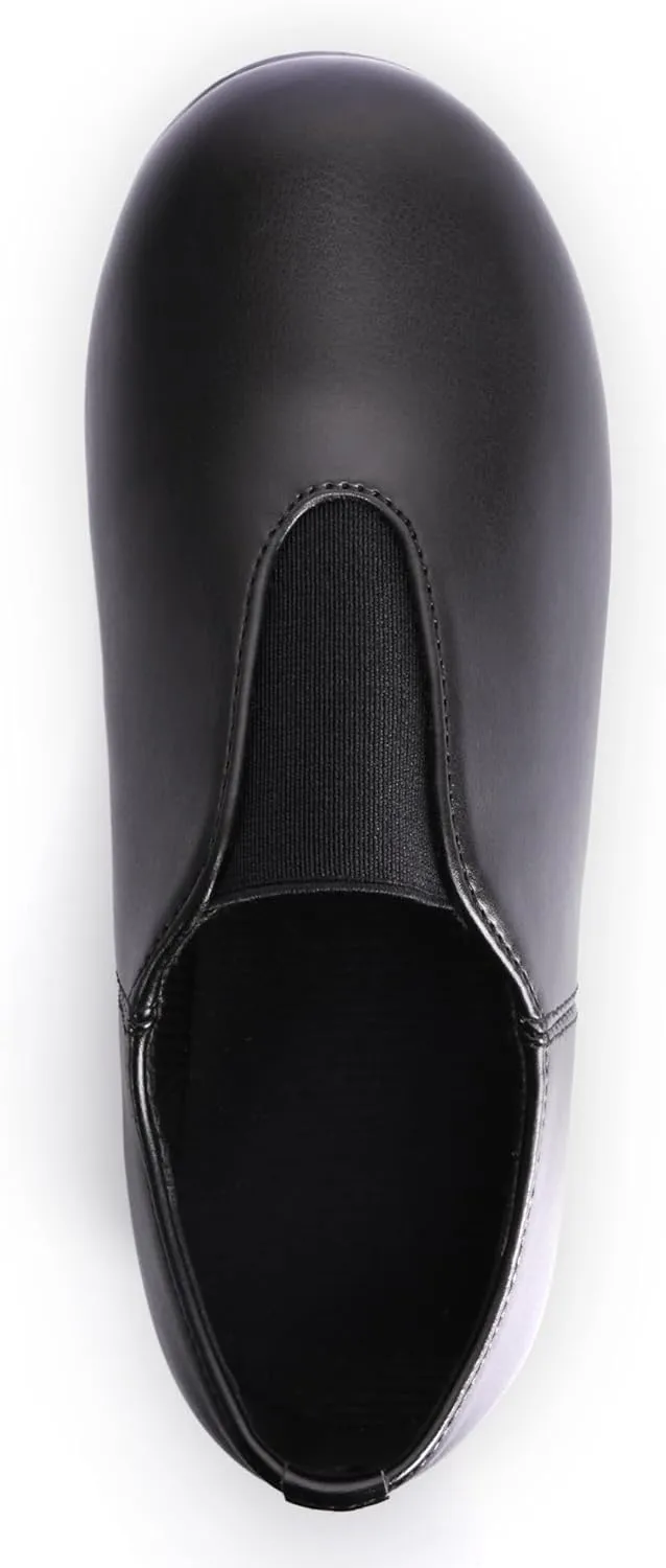 Linodes Unisex-Child Top Elastic Slip on Tap Shoe for Girls and Boys Tap Flat
