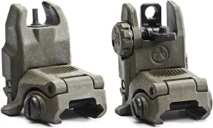 Magpul Industries USA MBUS Front & Rear Flip Up Backup Sight GEN 2 - 247-248 Made In The USA