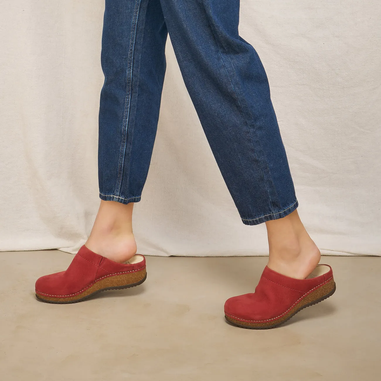 Mariella - Cayenne Milled Nubuck Mule - 9609-635300