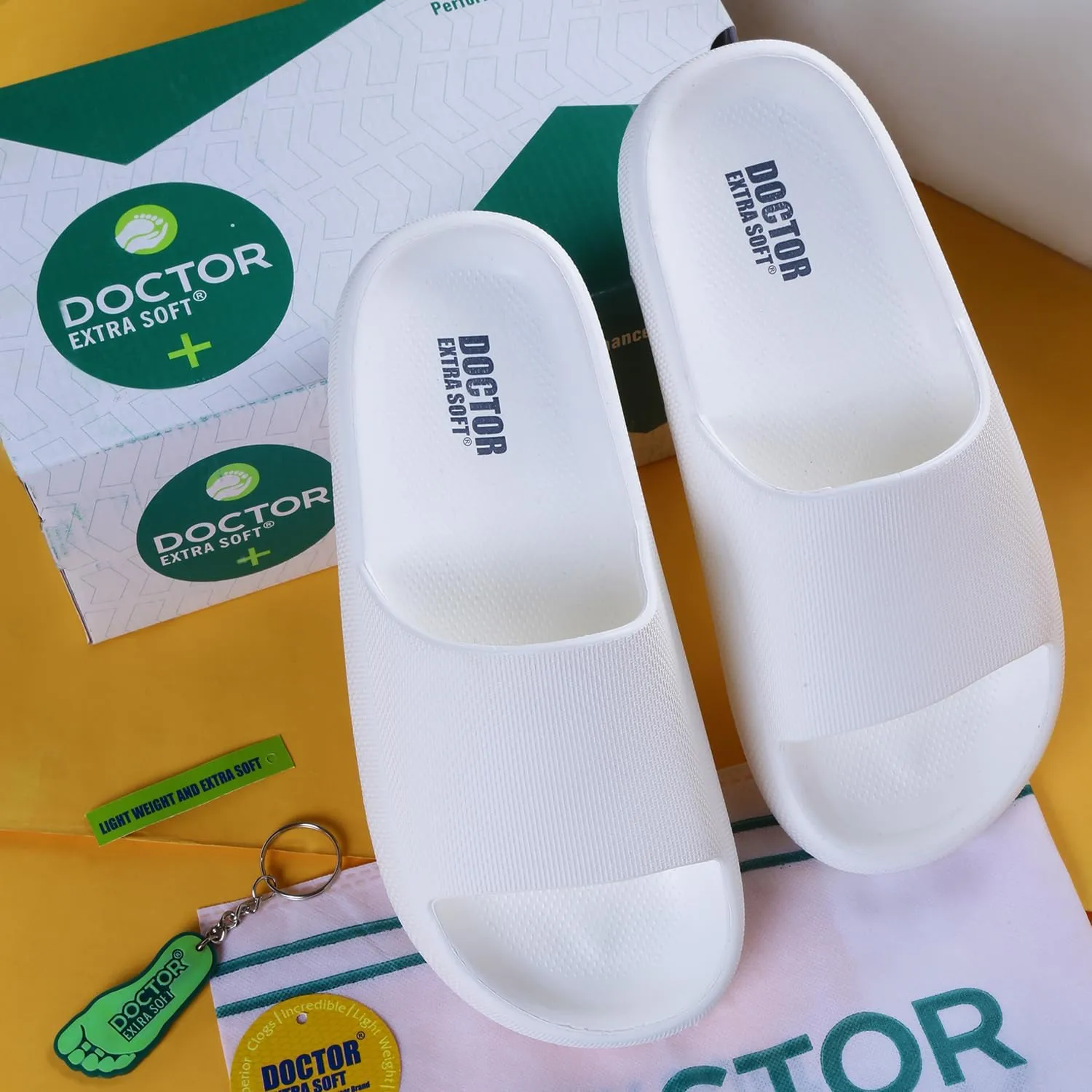 Men's Classic Ultra Soft Sliders/Slippers with Cushion FootBed for Adult | Comfortable & Light Weight | Stylish & Anti-Skid | Waterproof & Everyday Flip Flops for Gents/Boys D-504