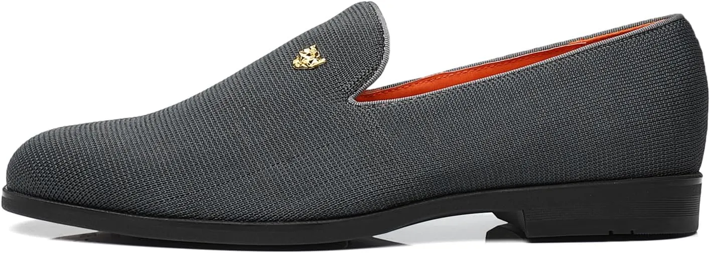 Men's Dress Loafers Stylish Flying Woven Party Wedding Shoes