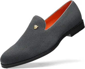 Men's Dress Loafers Stylish Flying Woven Party Wedding Shoes