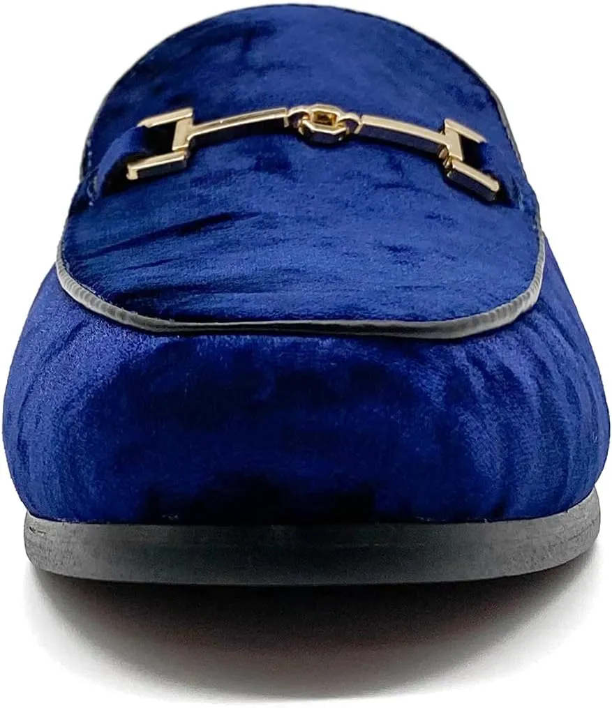Men's Dress Mule Slippers Suede Slip-On Loafers Velvet Backless Sandals Size 7-13