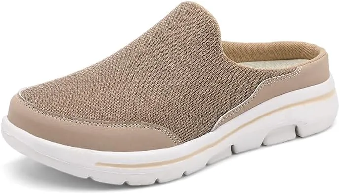 Men's Mesh House Slippers, Slip-on Mules, Indoor, Slipons,Stylish Wide Summer Shoe,Lightweight, Washable