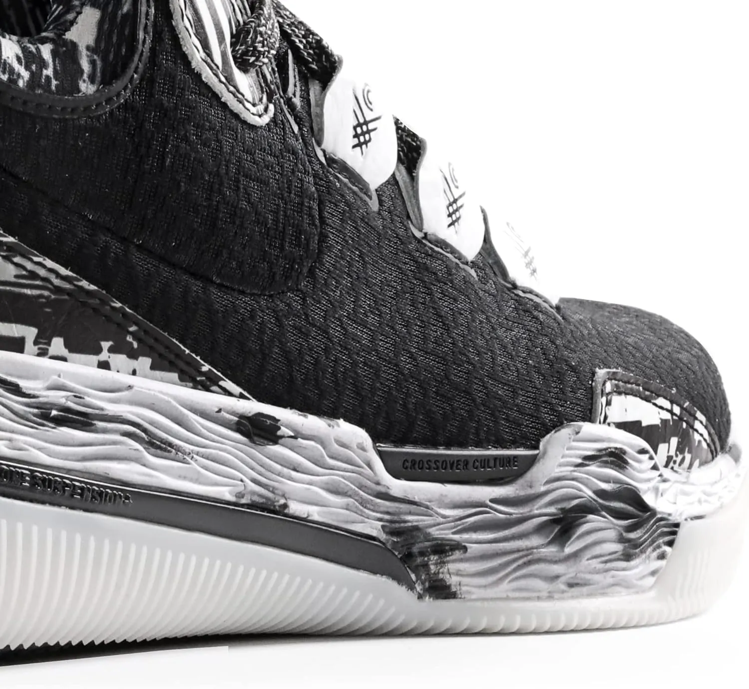 Mens Sniper Basketball Shoes - Flexible Full Grain Leather and Air Mesh Low Top Basketball Shoes for Men