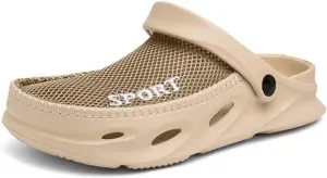 Men's Soft Breathable Mesh Summer Slippers for Outdoor Walking Beach