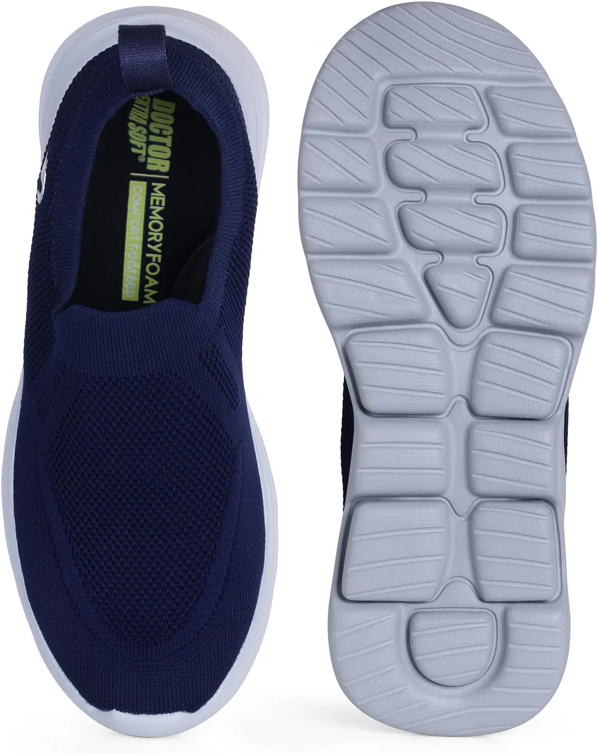 Men's Sports Shoes with Memory Foam Cushioned Insole| Running Walking Gym Training Jogging Athletics| Comfortable & Stylish| Casual & Lightweight|Slipon Sneaker Gent's Boy's ART-2008