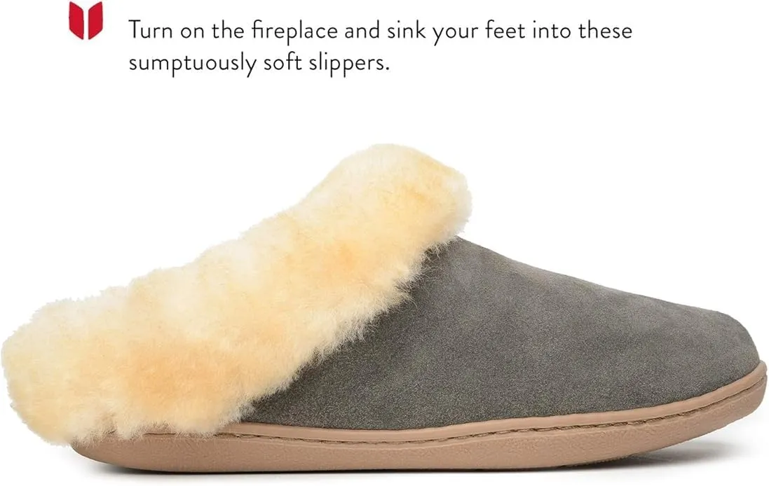 Minnetonka Womens Sheepskin Mule