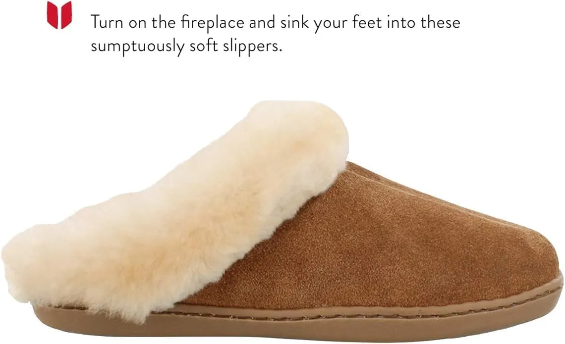 Minnetonka Womens Sheepskin Mule