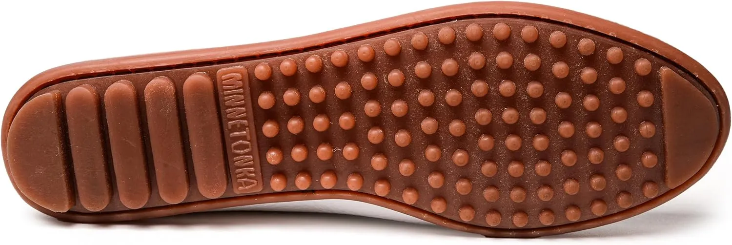 Minnetonka Women’s Thunderbird “Animikii” Hardsole – Moccasins for Women with a Classic Leather Moccasin Silhouette, Cushioned Footbed, and Beaded Moccasin Design