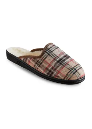Mixed mule lined with pure wool