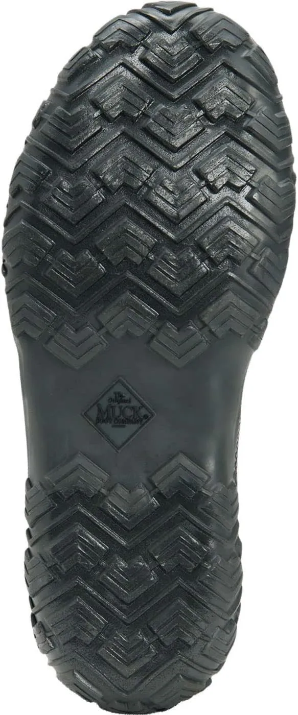 MUCK Men's Waterproof Lightweight Neoprene Topline Rubber Non-Slip Forager Low Ankle Rain Shoes Unisex