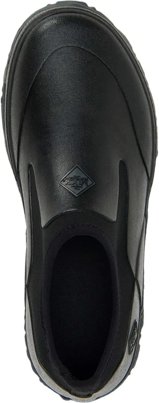 MUCK Men's Waterproof Lightweight Neoprene Topline Rubber Non-Slip Forager Low Ankle Rain Shoes Unisex