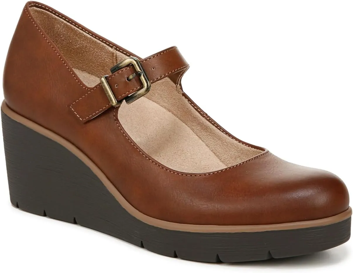 Naturalizer Soul Women's Adore Mary Jane Wedge Shoe