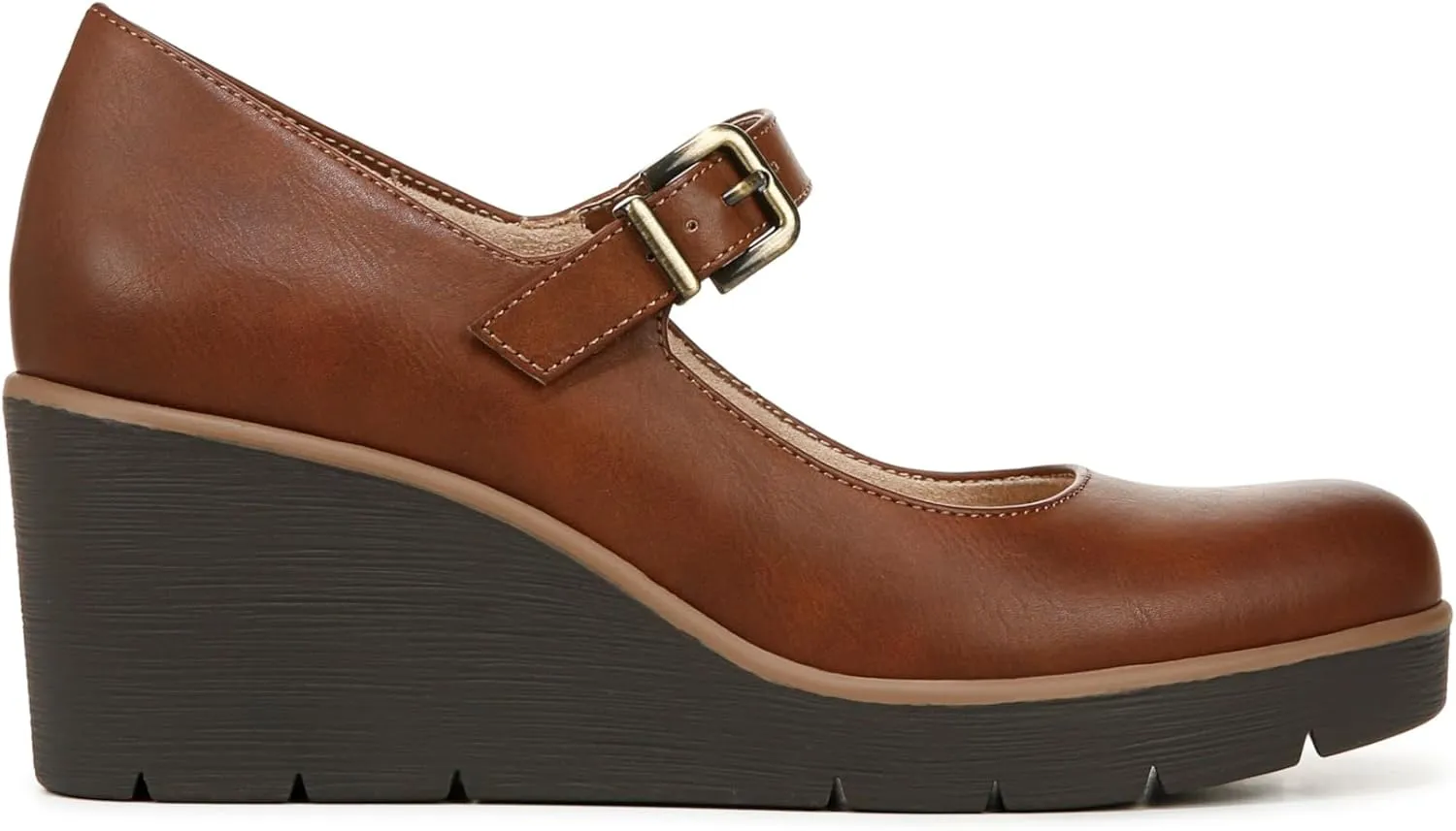Naturalizer Soul Women's Adore Mary Jane Wedge Shoe