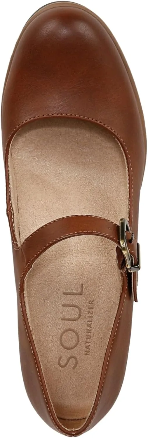 Naturalizer Soul Women's Adore Mary Jane Wedge Shoe
