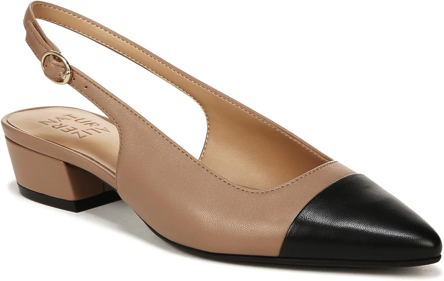 Naturalizer Women's Banks Slingback Pointed Toe Low Heel Pump