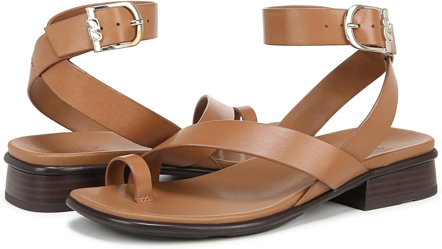 Naturalizer Womens Birch Strappy Flat Sandal