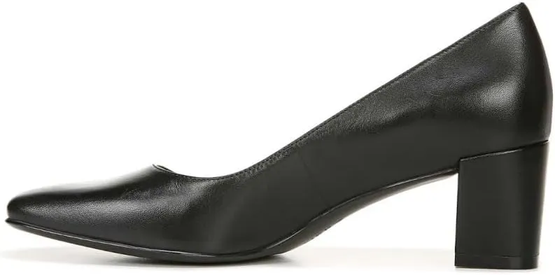 Naturalizer Women's Karina Low Block Heel Square Toe Pump