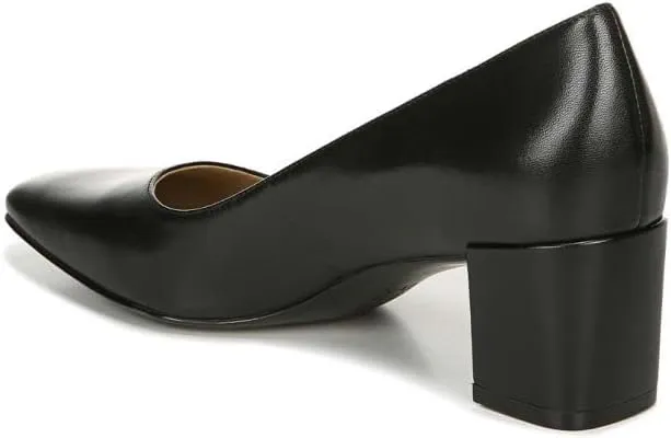 Naturalizer Women's Karina Low Block Heel Square Toe Pump