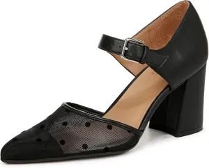 Naturalizer Women's Pixie Mary Jane High Heel Pump