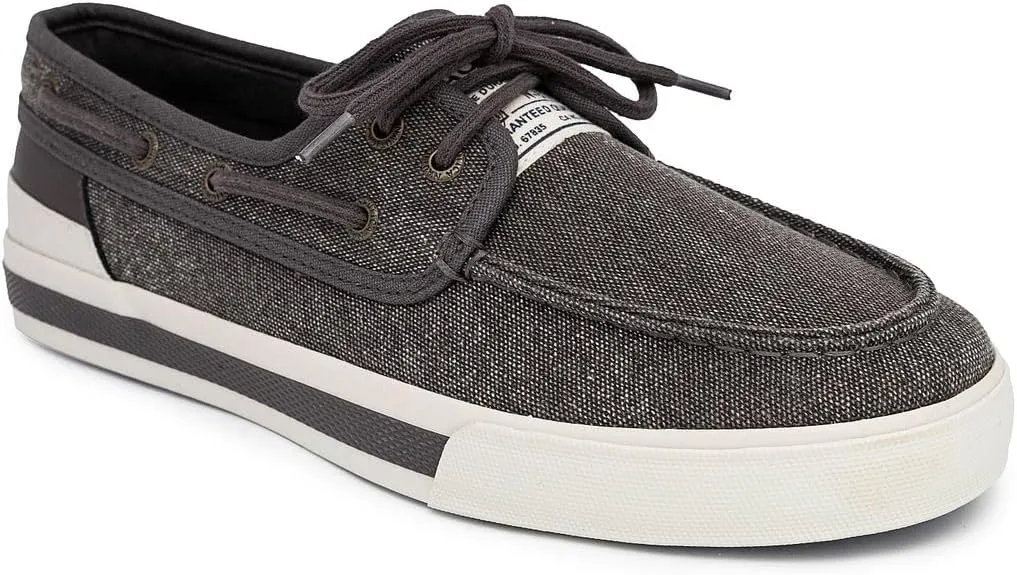 Nautica Men's Casual Boat Shoes, Moc-Toe Loafers with Cushioned Insole, Deck Fashion Sneaker