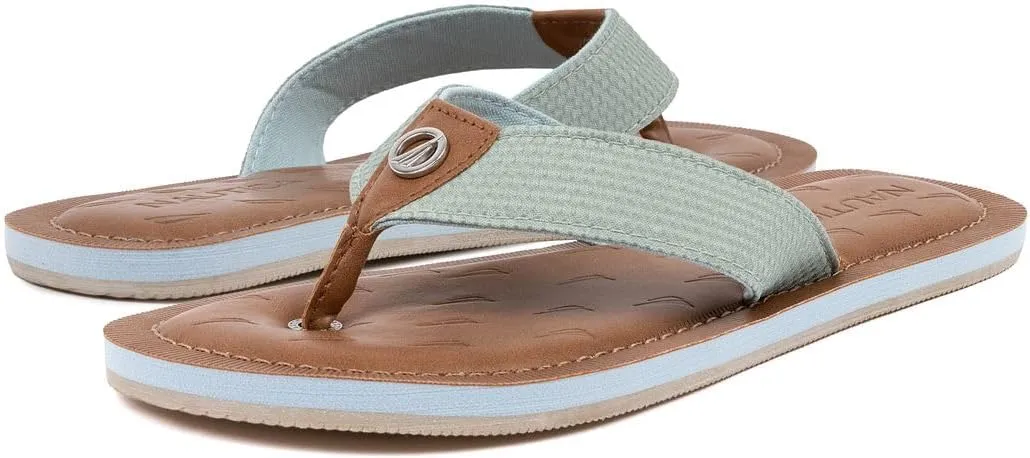 Nautica Women's Thong Strap Sandal – Casual Flip-Flop for Beach, Pool, and Everyday Comfort