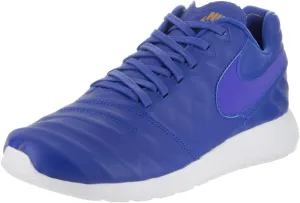 Nike Men's Roshe Tiempo VI QS RCR Bl/RCR Bl/Mtllc Gld/White Casual Shoe 10.5 Men US