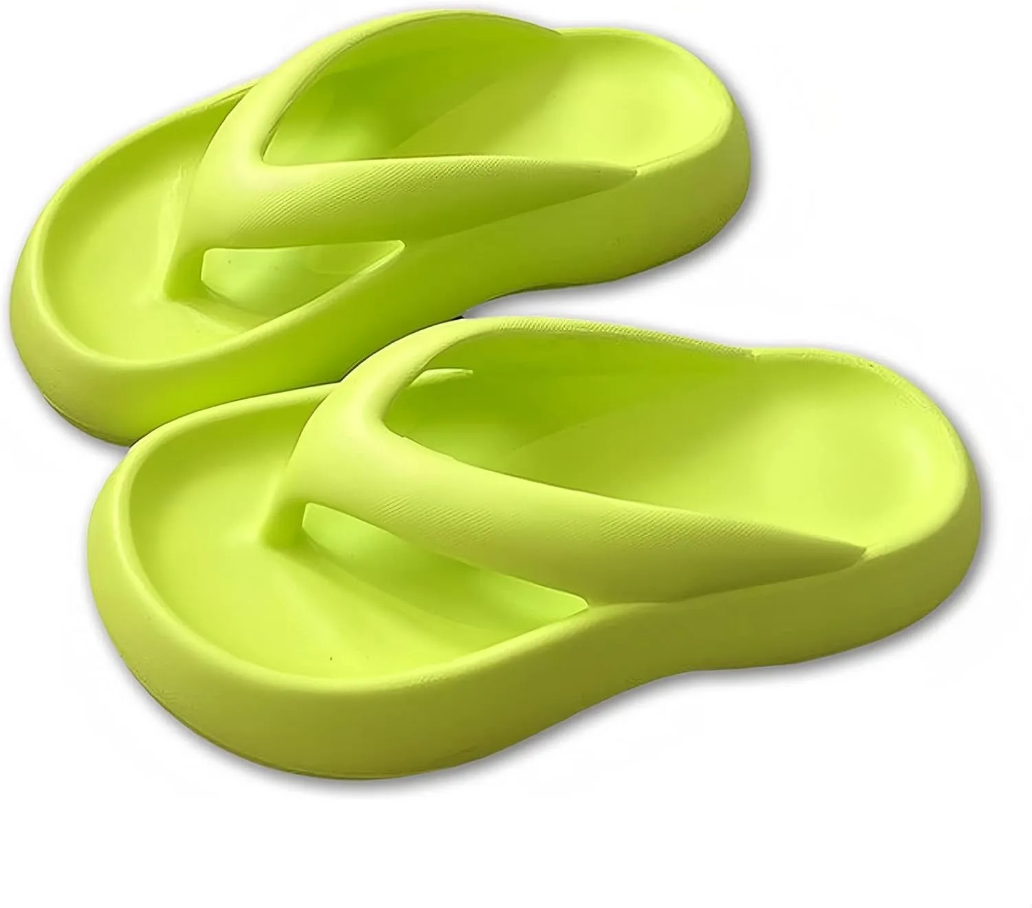 Non-Slip Cloud Flip Flops for Men Women Thick and Lightweight Bottom Beach Slides Pillow Soft Slides Sandals Cushion Beach Flip Flops EVA Comfy Bath Spa Walking Sandals