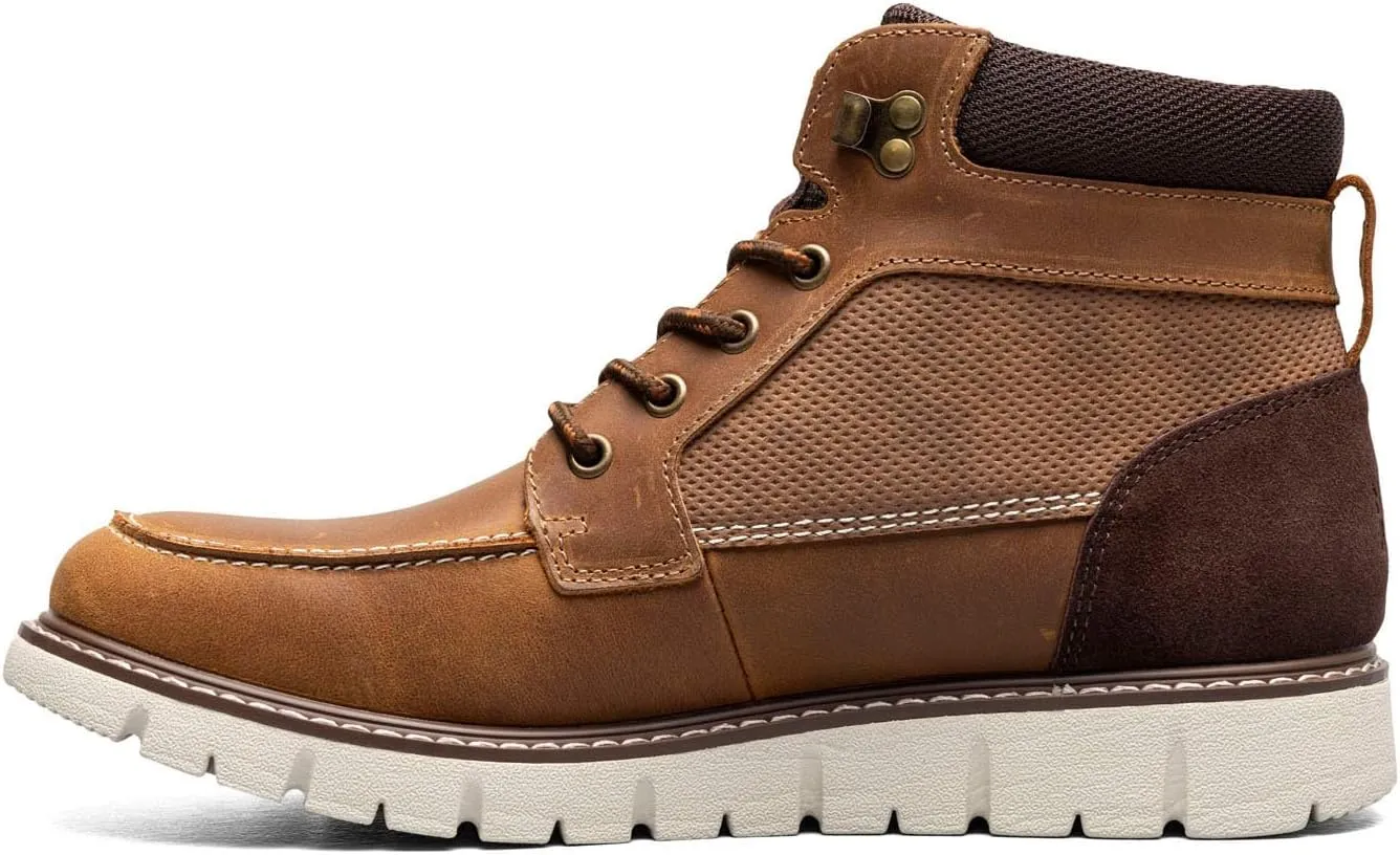 Nunn Bush Men's Karnak Moccasin Toe Boot Lightweight Comfortable Chukka