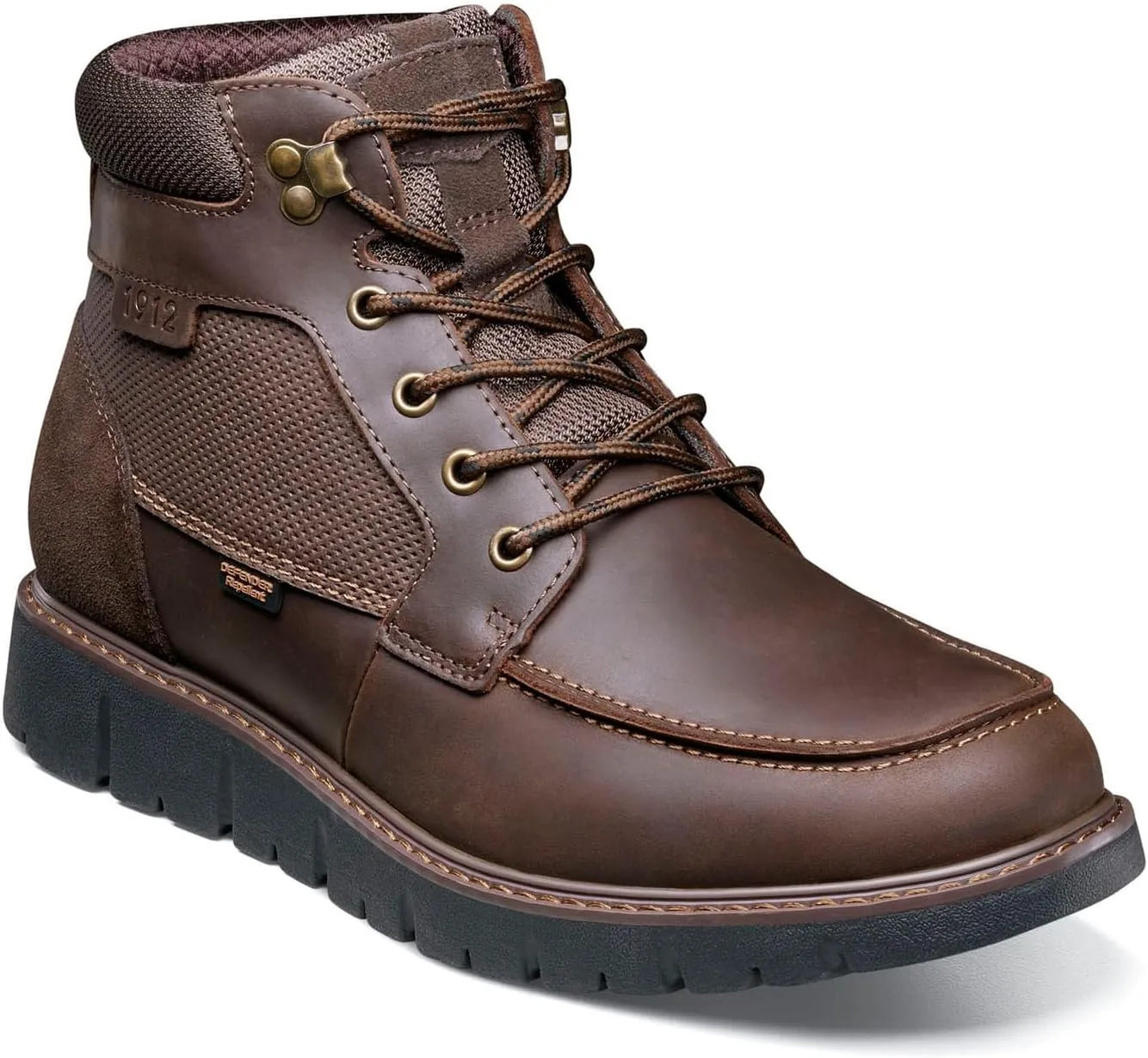Nunn Bush Men's Karnak Moccasin Toe Boot Lightweight Comfortable Chukka