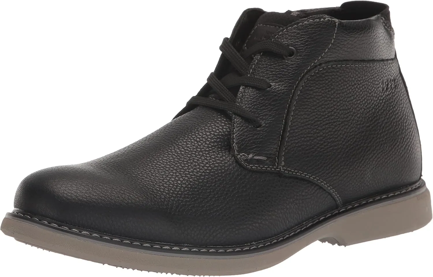 Nunn Bush Men's Otto Plain Toe Chukka Lightweight Leather Suede Water Resistant Boot