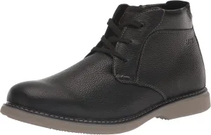Nunn Bush Men's Otto Plain Toe Chukka Lightweight Leather Suede Water Resistant Boot