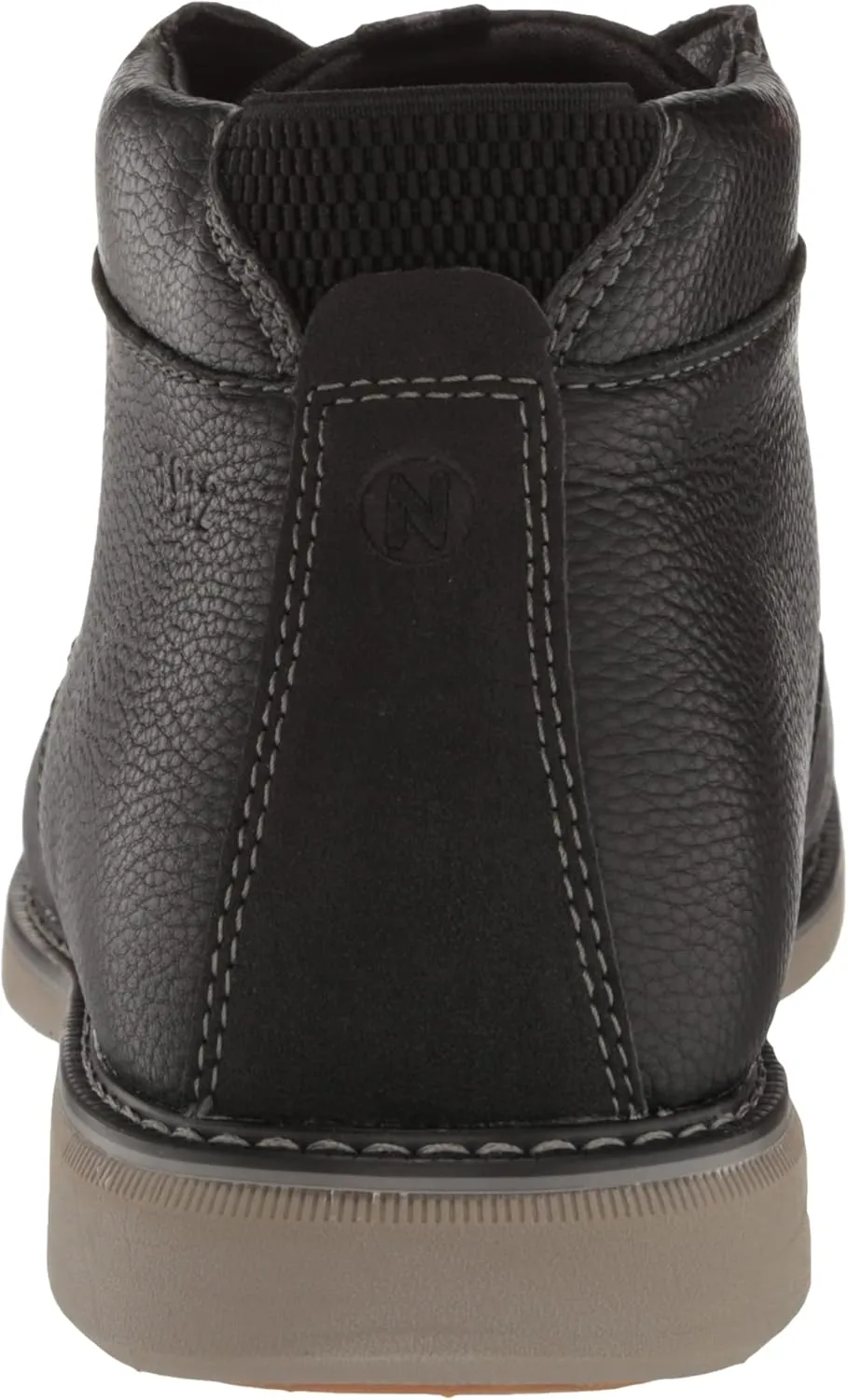 Nunn Bush Men's Otto Plain Toe Chukka Lightweight Leather Suede Water Resistant Boot