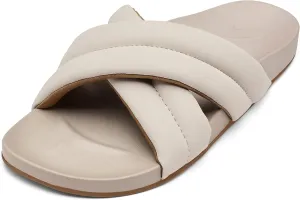 OLUKAI Hila Women's Beach Sandal, Water-Friendly Flip-Flop Slides, All-Day Wear & Ultra-Soft Comfort Fit