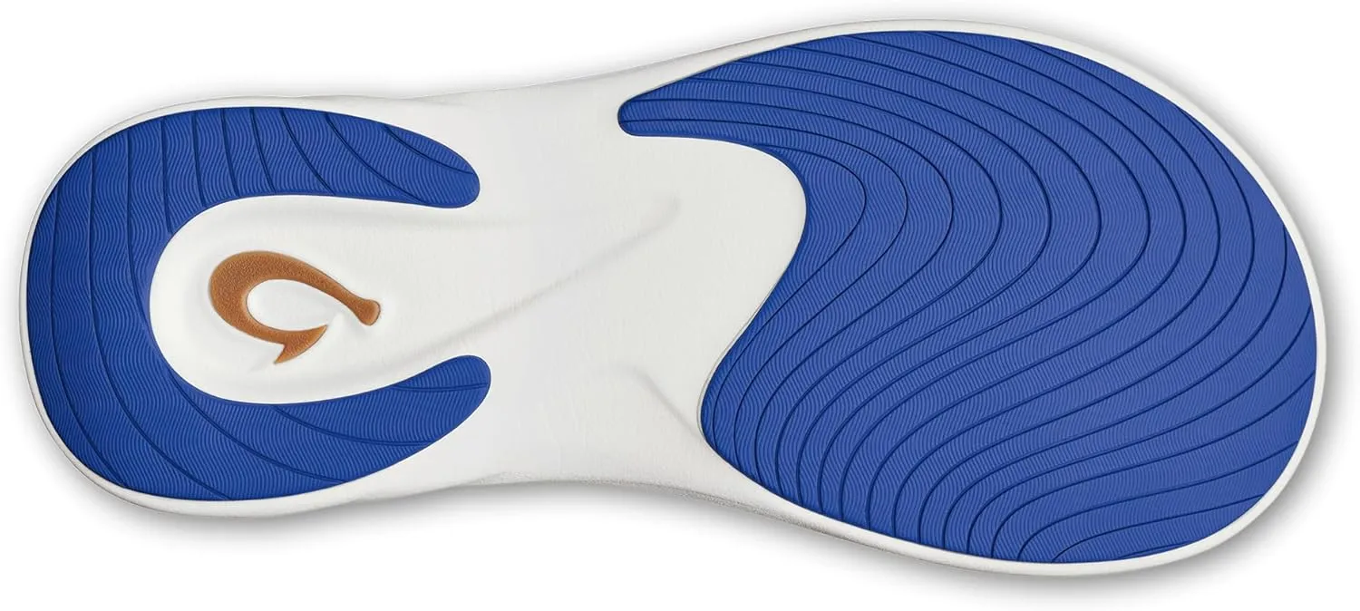 OLUKAI Komo Men's Slide Sandals, Water-Friendly Shoe with Cushioned Strap, All-Day Comfort & Support