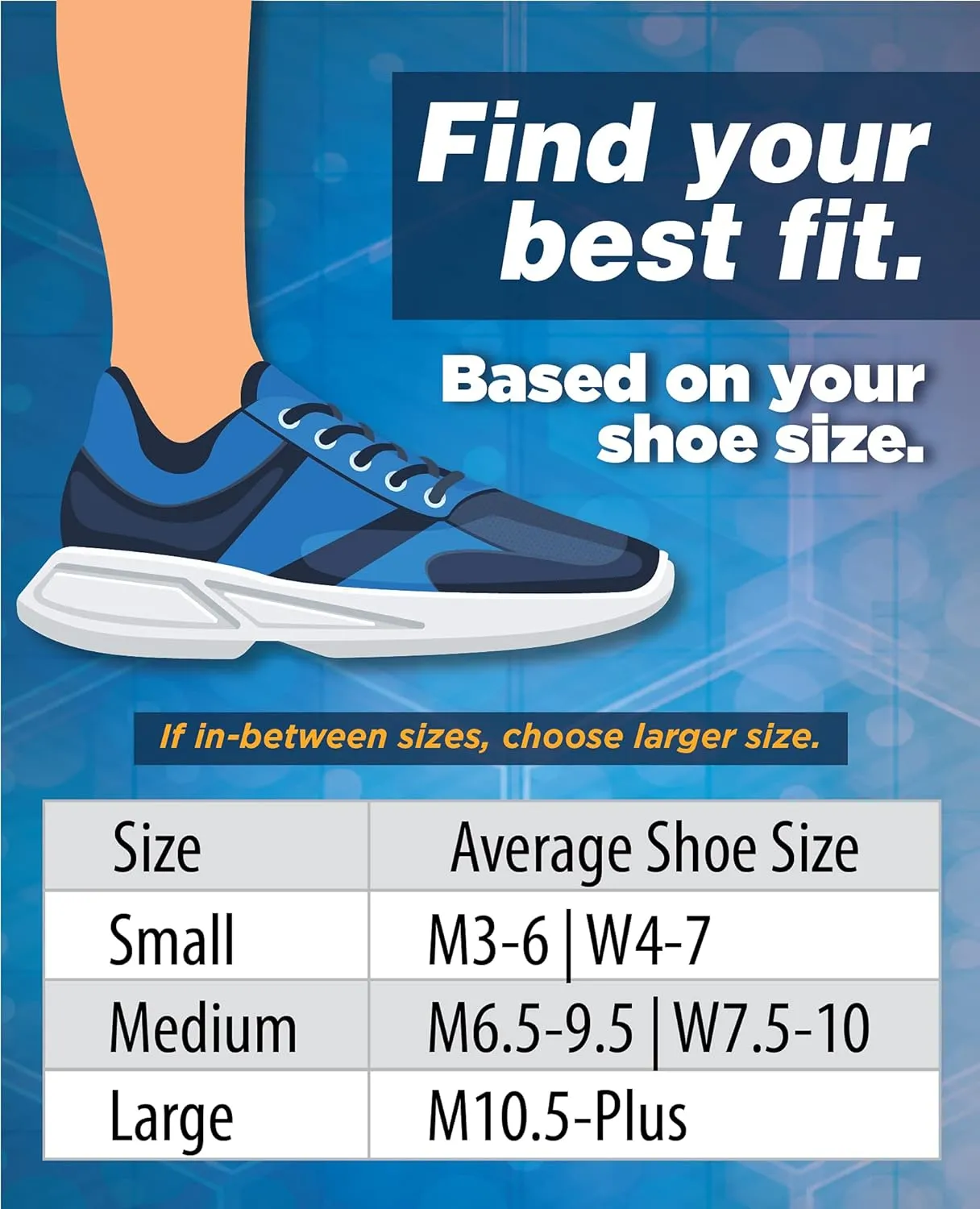 OrthoSleeve Bunion Relief Socks, Patented Split-Toe Design with a Cushioned Bunion Pad Separates Toes, Relieves Bunion Pain and Reduces Toe Friction