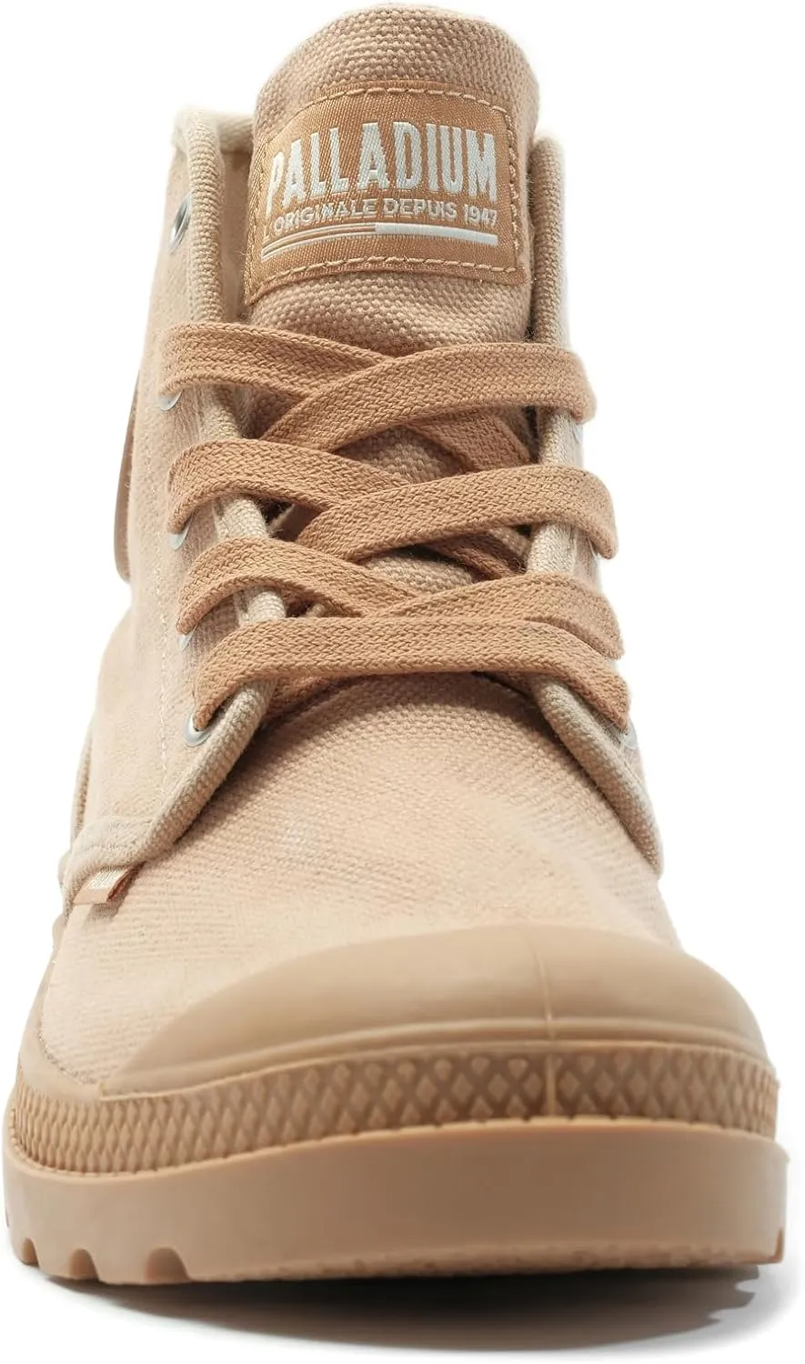 Palladium Women's Pampa Hi Boot, Vegan Canvas Lace Up Boot