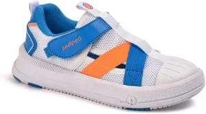 pediped Flex Mercury First Walker Shoe, White, 13 US Unisex Little Kid