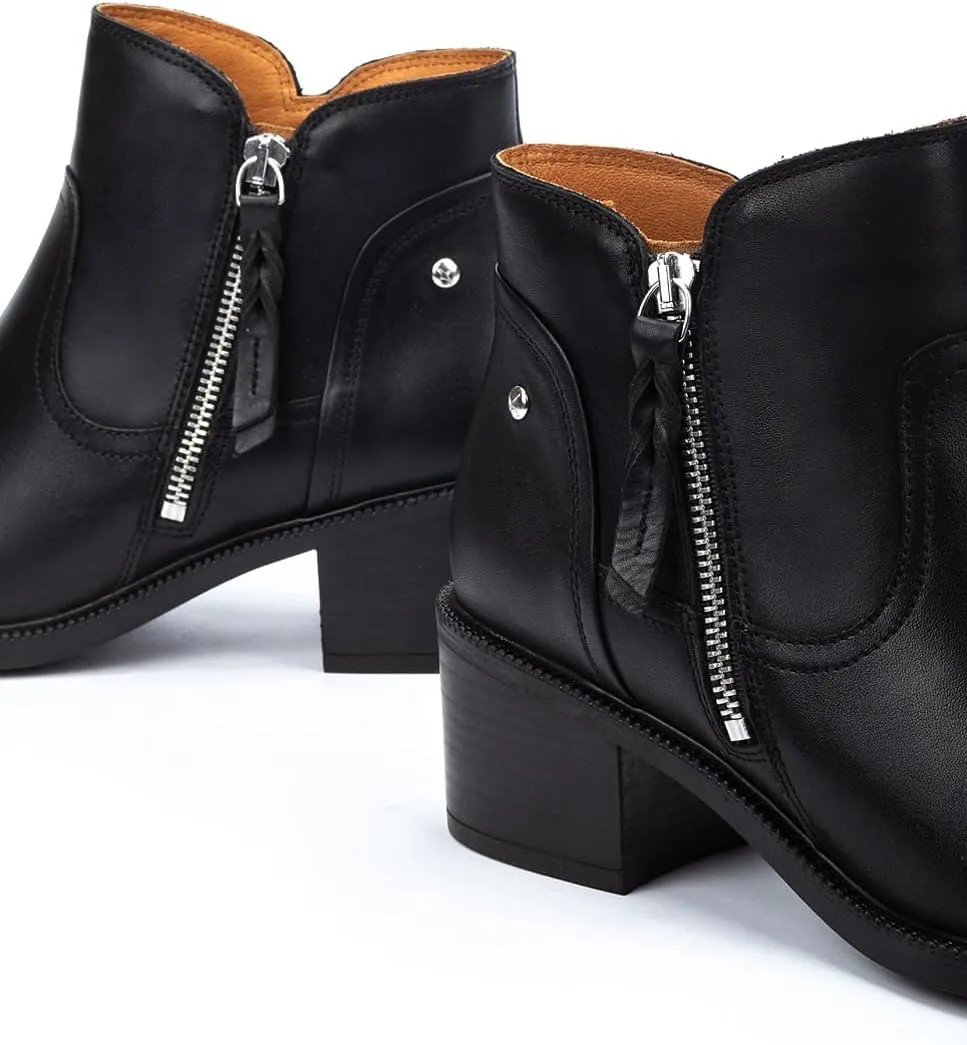 PIKOLINOS High-Heel Ankle Boot Leather Bacarot for Woman