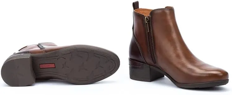 PIKOLINOS High-Heel Ankle Boot Leather Malaga for Woman