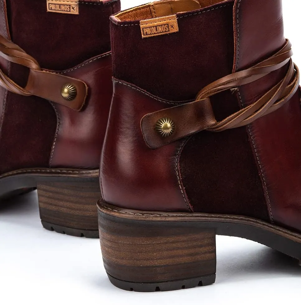 PIKOLINOS High-Heel Ankle Boot Leather San Sebastia for Woman
