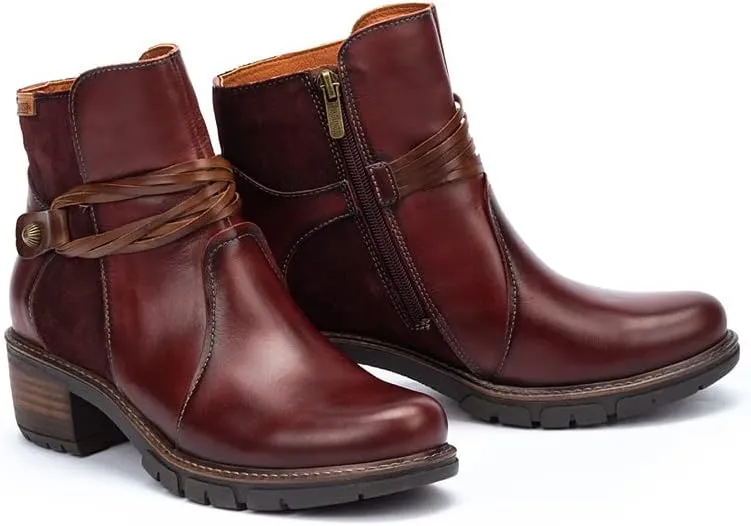 PIKOLINOS High-Heel Ankle Boot Leather San Sebastia for Woman