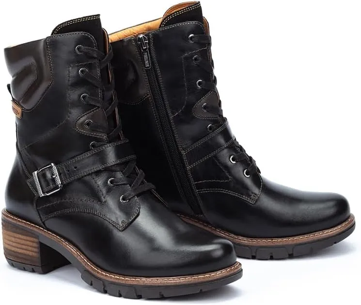 PIKOLINOS High-Heel Ankle Boot Leather San Sebastia for Woman