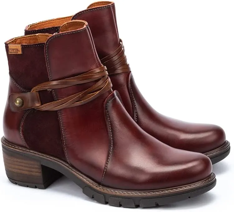 PIKOLINOS High-Heel Ankle Boot Leather San Sebastia for Woman