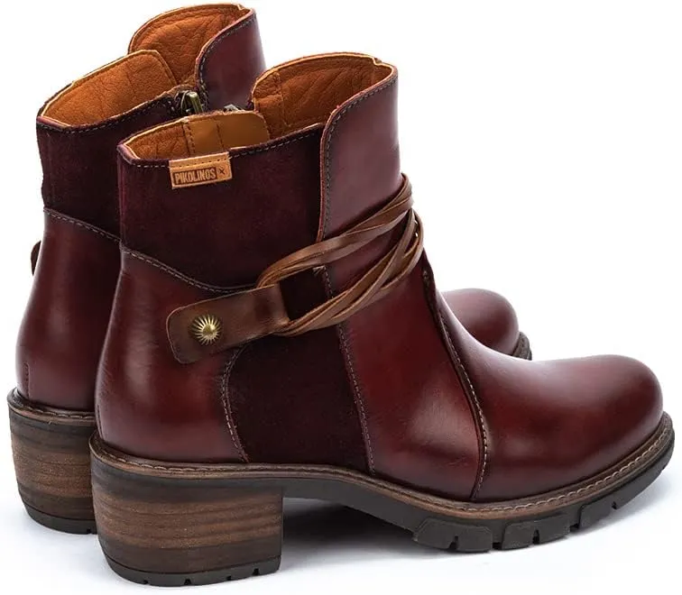 PIKOLINOS High-Heel Ankle Boot Leather San Sebastia for Woman