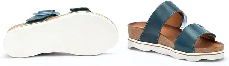 PIKOLINOS Wedge Sandals Leather Menorca for Woman