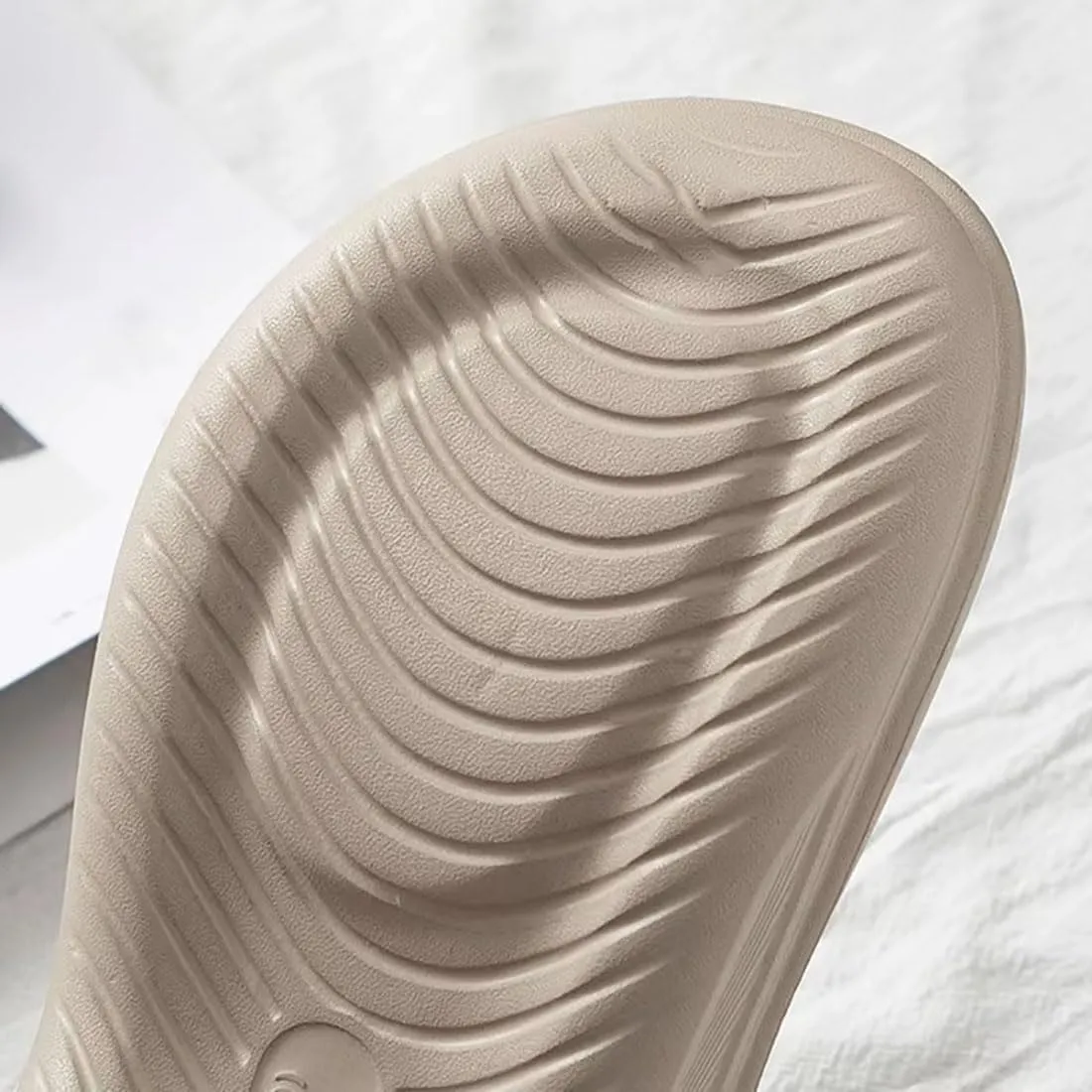 Pillow Arch Support Flip Flops, Women's Men Summer EVA Clip Toe Platform Flip Flops Beach Casual Slip-On Slippers