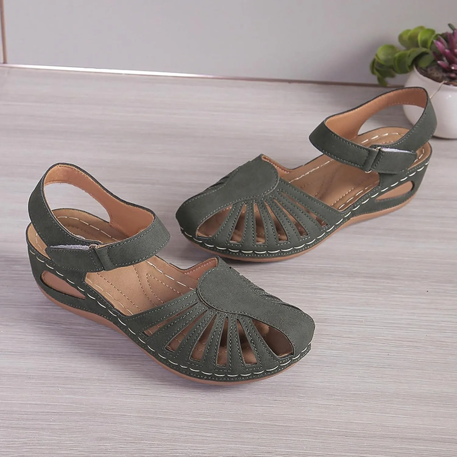 Platform Sandals for Women Barefoot Sandals Women Summer Platform Comfortable Low Wedges Womens Sandal