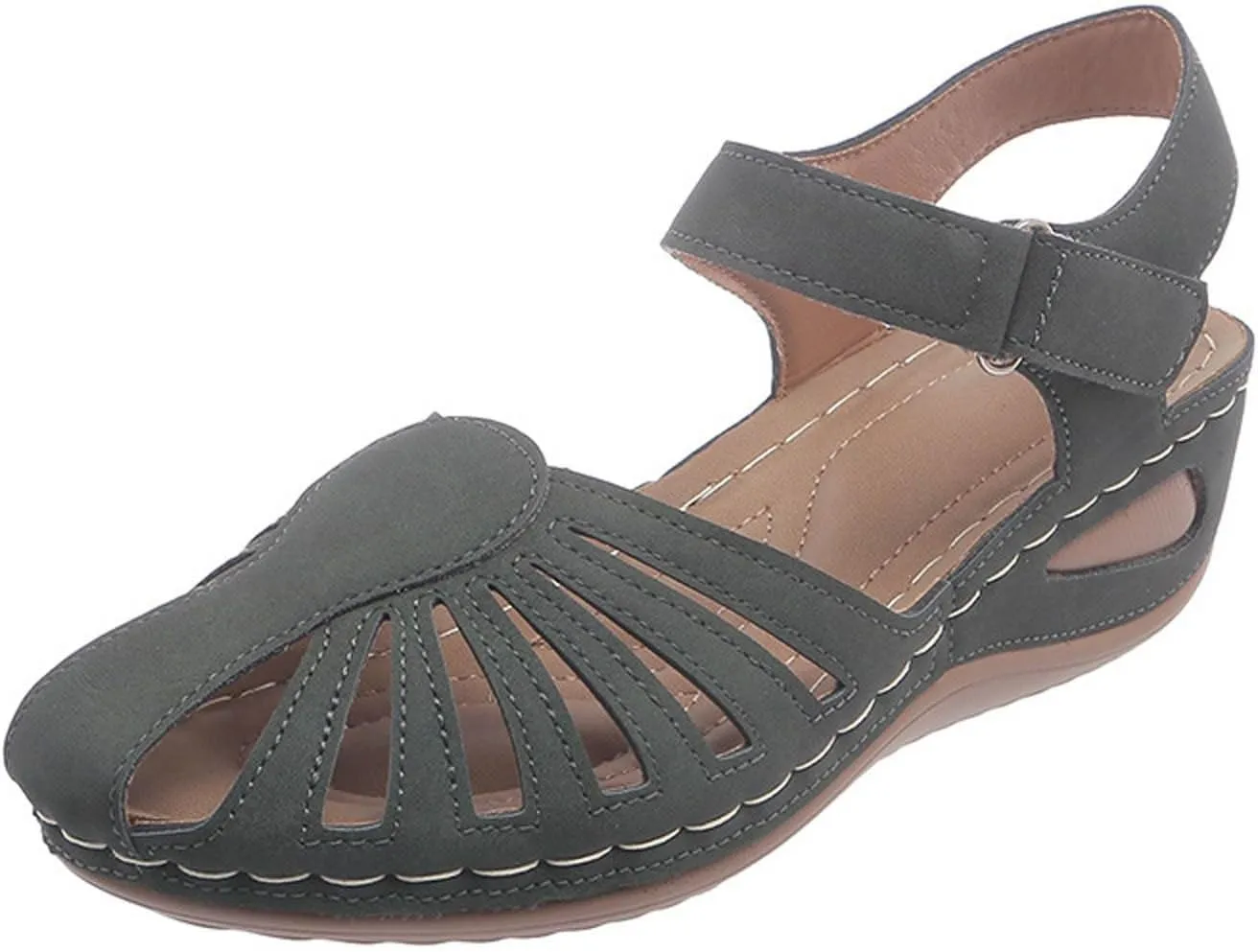 Platform Sandals for Women Barefoot Sandals Women Summer Platform Comfortable Low Wedges Womens Sandal